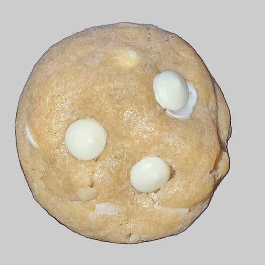 🤍White chocolate macademia cookie