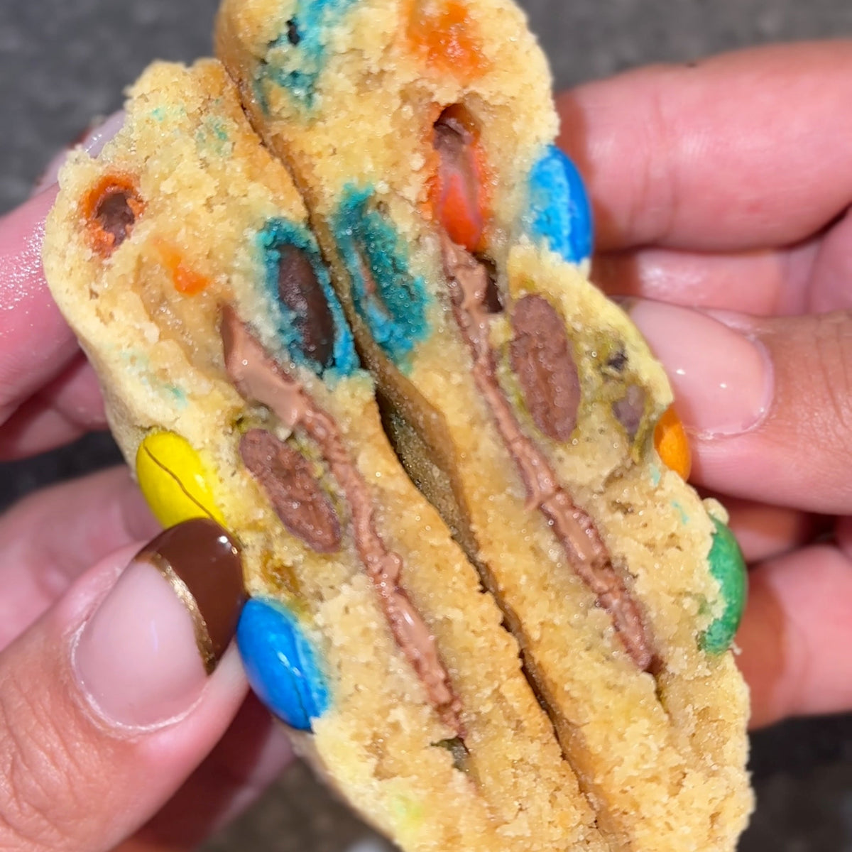 M&M cookie🤎